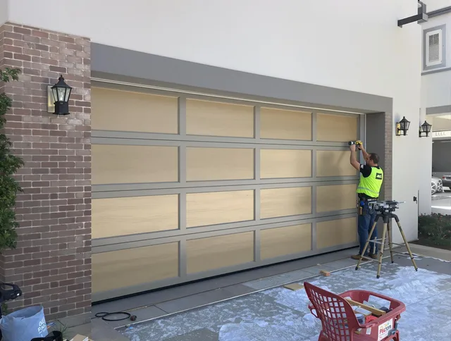 Garage door replacement service by Long Beach Garage Door Repair in Long Beach