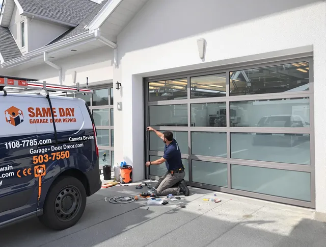 Same-day garage door repair service by Long Beach Garage Door Repair in Long Beach